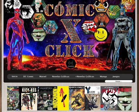 10 páginas para descargar cómics gratis .